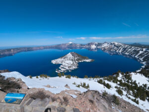 Read more about the article Crater Lake’s Azure Depths & Southbound to California’s Peaks