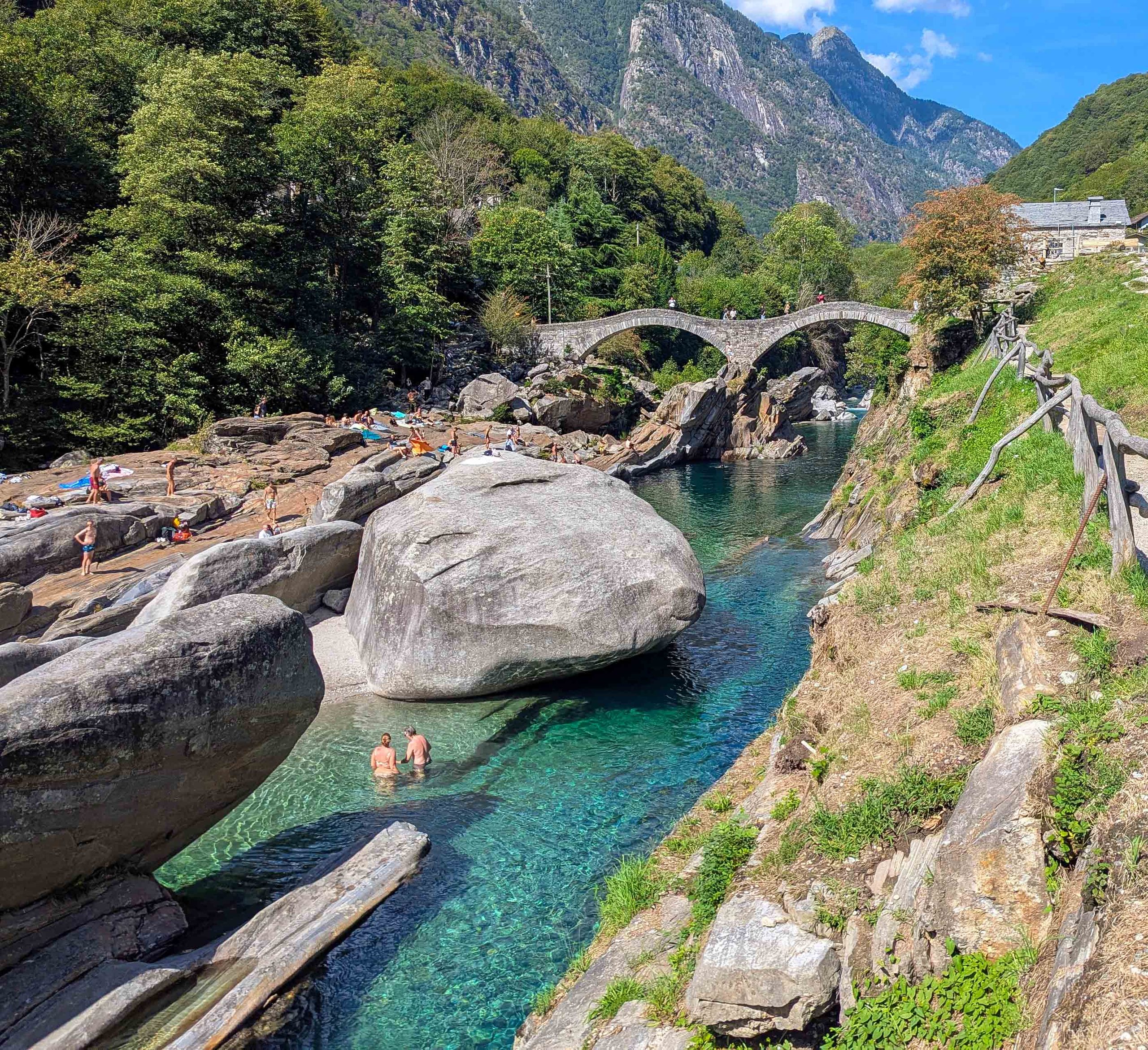 You are currently viewing Day Trip to Ticino Castles River Bridges and a 220 Meter Bungee Jump